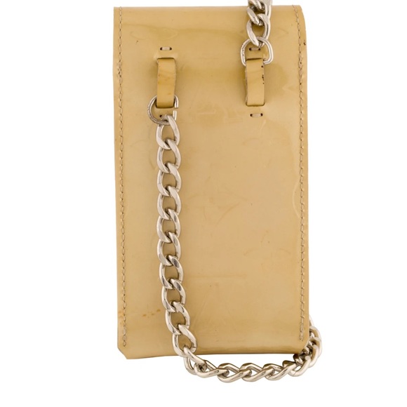 Louis Vuitton Monogram Vernis Cigarette Case light yellow patent leather - Picture 4 of 8